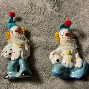 Vintage soccer clowns